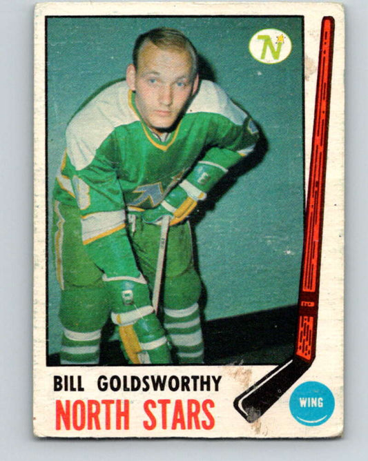 1969-70 O-Pee-Chee #195 Bill Goldsworthy  Minnesota North Stars  V1843