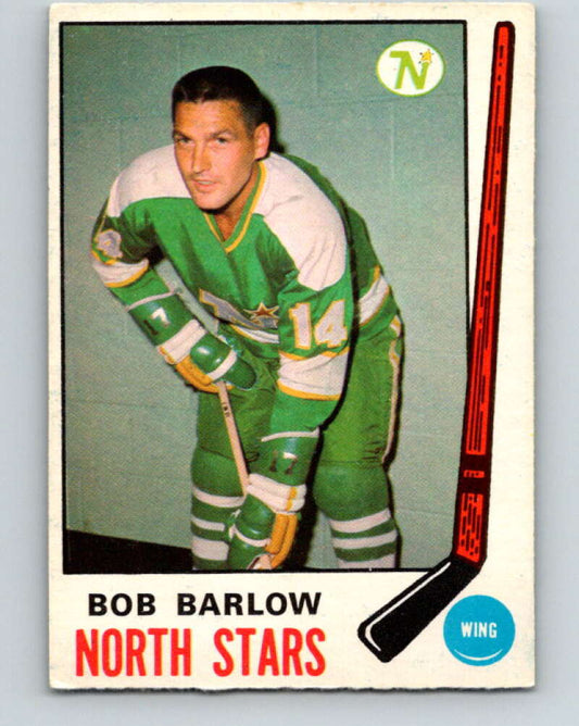 1969-70 O-Pee-Chee #196 Bob Barlow  RC Rookie Minnesota North Stars  V1848