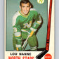 1969-70 O-Pee-Chee #198 Lou Nanne  RC Rookie Minnesota North Stars  V1858