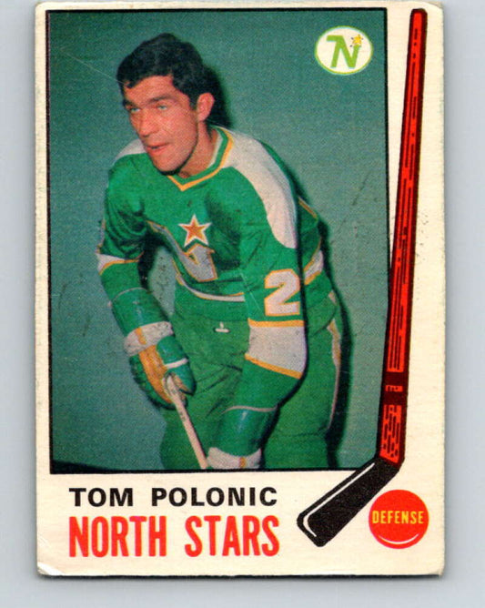 1969-70 O-Pee-Chee #199 Tom Polanic  RC Rookie Minnesota North Stars  V1861