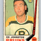 1969-70 O-Pee-Chee #200 Ed Johnston  Boston Bruins  V1868