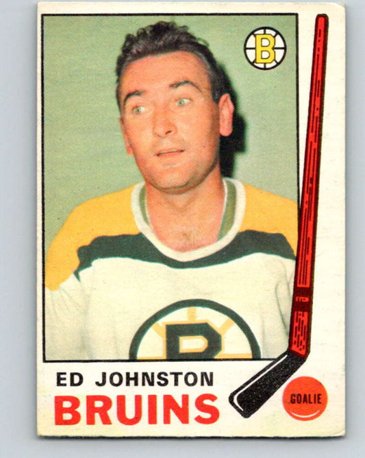 1969-70 O-Pee-Chee #200 Ed Johnston  Boston Bruins  V1872