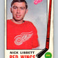 1969-70 O-Pee-Chee #162 Nick Libett  RC Rookie Detroit Red Wings  V1669