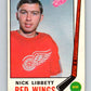 1969-70 O-Pee-Chee #162 Nick Libett  RC Rookie Detroit Red Wings  V1672