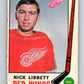 1969-70 O-Pee-Chee #162 Nick Libett  RC Rookie Detroit Red Wings  V1673