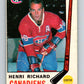 1969-70 O-Pee-Chee #163 Henri Richard  Montreal Canadiens  V1675