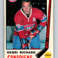 1969-70 O-Pee-Chee #163 Henri Richard  Montreal Canadiens  V1676