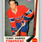 1969-70 O-Pee-Chee #164 Terry Harper  Montreal Canadiens  V1679