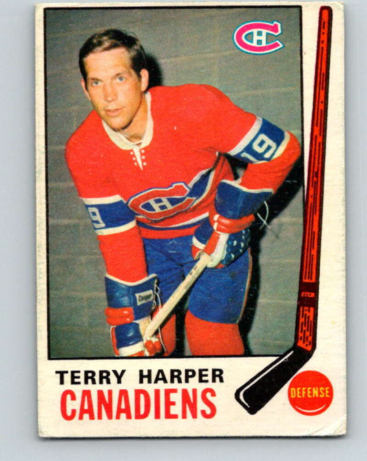 1969-70 O-Pee-Chee #164 Terry Harper  Montreal Canadiens  V1680
