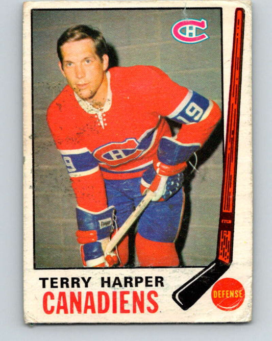 1969-70 O-Pee-Chee #164 Terry Harper  Montreal Canadiens  V1681