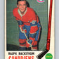 1969-70 O-Pee-Chee #166 Ralph Backstrom  Montreal Canadiens  V1688