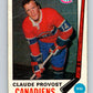 1969-70 O-Pee-Chee #167 Claude Provost  Montreal Canadiens  V1696