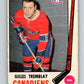 1969-70 O-Pee-Chee #168 Gilles Tremblay  Montreal Canadiens  V1699