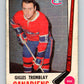 1969-70 O-Pee-Chee #168 Gilles Tremblay  Montreal Canadiens  V1700