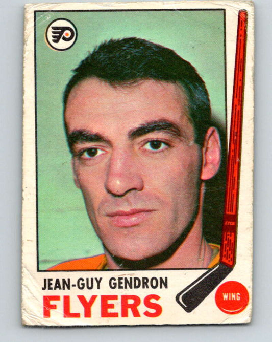 1969-70 O-Pee-Chee #169 Jean-Guy Gendron  Philadelphia Flyers  V1706