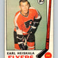 1969-70 O-Pee-Chee #170 Earl Heiskala  RC Rookie Philadelphia Flyers  V1709