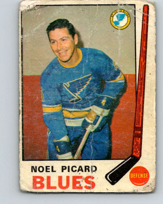 1969-70 O-Pee-Chee #175 Noel Picard  RC Rookie St. Louis Blues  V1727