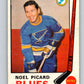 1969-70 O-Pee-Chee #175 Noel Picard  RC Rookie St. Louis Blues  V1729