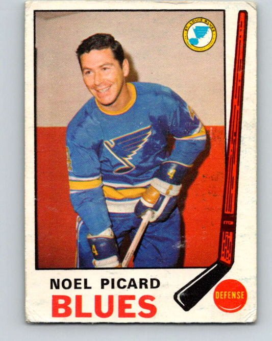 1969-70 O-Pee-Chee #175 Noel Picard  RC Rookie St. Louis Blues  V1729