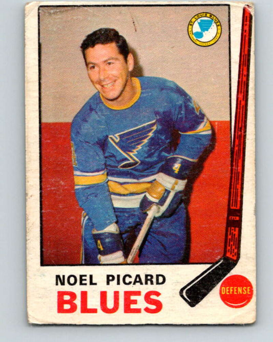 1969-70 O-Pee-Chee #175 Noel Picard  RC Rookie St. Louis Blues  V1730