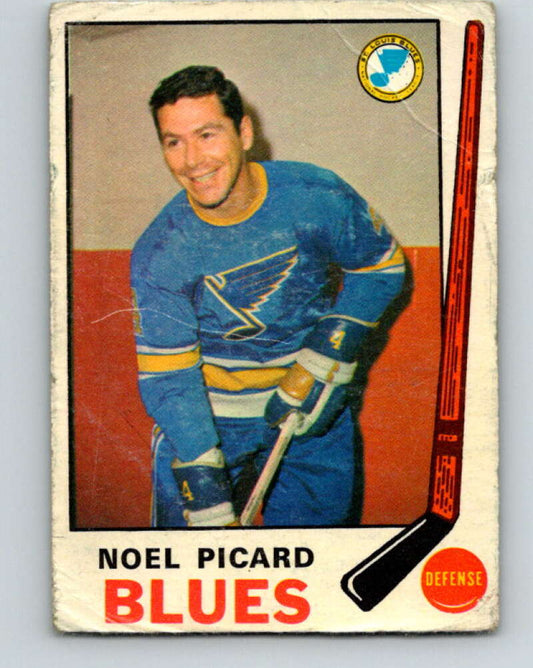 1969-70 O-Pee-Chee #175 Noel Picard  RC Rookie St. Louis Blues  V1731
