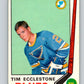 1969-70 O-Pee-Chee #179 Tim Ecclestone  St. Louis Blues  V1751