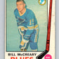 1969-70 O-Pee-Chee #181 Bill McCreary  St. Louis Blues  V1761