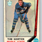 1969-70 O-Pee-Chee #182 Tim Horton  Toronto Maple Leafs  V1768