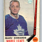 1969-70 O-Pee-Chee #185 Marv Edwards  RC Rookie Toronto Maple Leafs  V1784