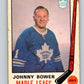 1969-70 O-Pee-Chee #187 Johnny Bower  Toronto Maple Leafs  V1800