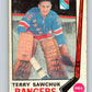 1969-70 O-Pee-Chee #189 Terry Sawchuk  New York Rangers  V1817