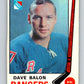 1969-70 O-Pee-Chee #191 Dave Balon  New York Rangers  V1829