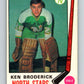 1969-70 O-Pee-Chee #197 Ken Broderick  RC Rookie  North Stars  V1852