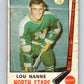1969-70 O-Pee-Chee #198 Lou Nanne  RC Rookie Minnesota North Stars  V1856