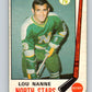 1969-70 O-Pee-Chee #198 Lou Nanne  RC Rookie Minnesota North Stars  V1859