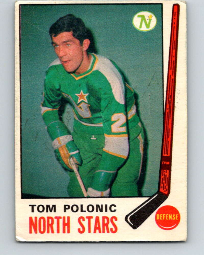 1969-70 O-Pee-Chee #199 Tom Polanic  RC Rookie Minnesota North Stars  V1861
