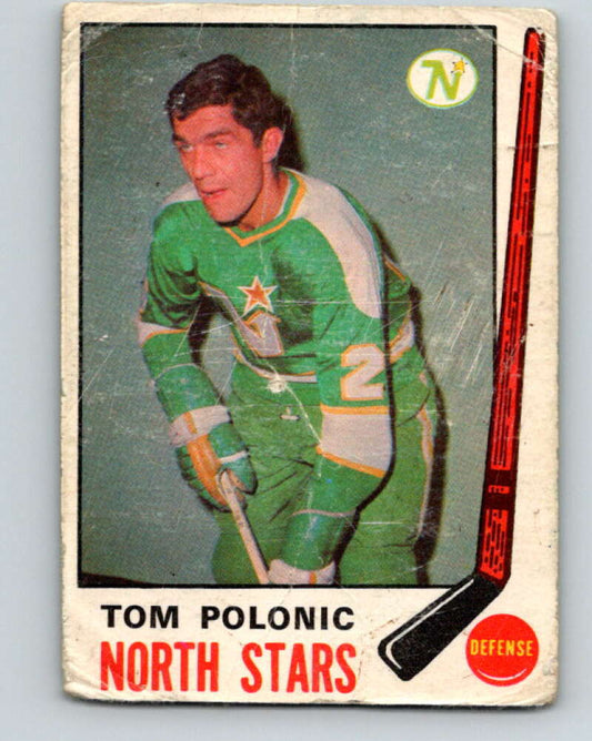 1969-70 O-Pee-Chee #199 Tom Polanic  RC Rookie Minnesota North Stars  V1862
