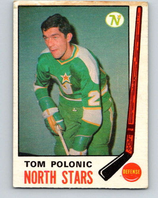 1969-70 O-Pee-Chee #199 Tom Polanic  RC Rookie Minnesota North Stars  V1864