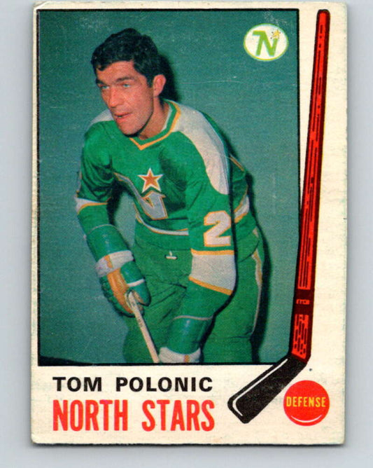1969-70 O-Pee-Chee #199 Tom Polanic  RC Rookie Minnesota North Stars  V1867