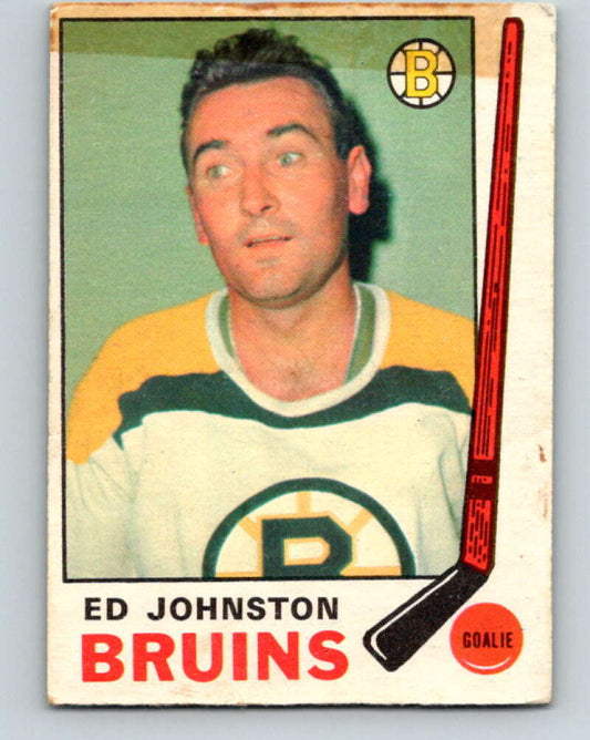 1969-70 O-Pee-Chee #200 Ed Johnston  Boston Bruins  V1871