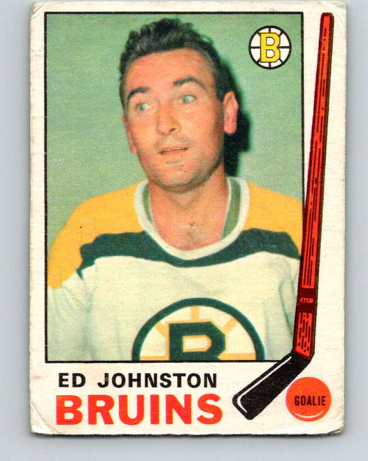 1969-70 O-Pee-Chee #200 Ed Johnston  Boston Bruins  V1873