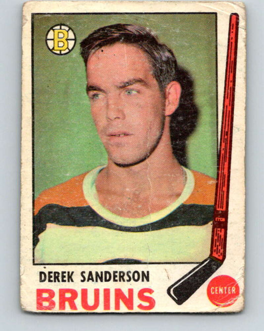 1969-70 O-Pee-Chee #201 Derek Sanderson  Boston Bruins  V1874