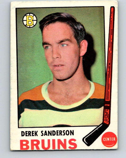 1969-70 O-Pee-Chee #201 Derek Sanderson  Boston Bruins  V1882