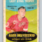1969-70 O-Pee-Chee #206 Alex Delvecchio Byng Trophy  Red Wings  V1910