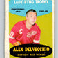 1969-70 O-Pee-Chee #206 Alex Delvecchio Byng Trophy  Red Wings  V1911