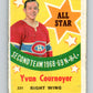 1969-70 O-Pee-Chee #221 Yvan Cournoyer AS  Montreal Canadiens  V1966
