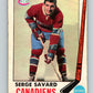 1969-70 O-Pee-Chee #4 Serge Savard RC Rookie Montreal Canadiens V2006