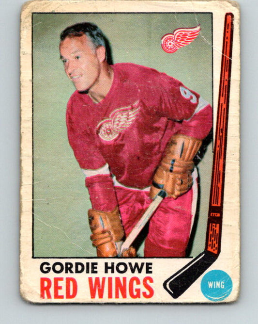 1969-70 O-Pee-Chee #61 Gordie Howe Detroit Red Wings V2011