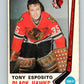 1969-70 O-Pee-Chee #138 Tony Esposito RC Rookie Chicago Blackhawks V2012