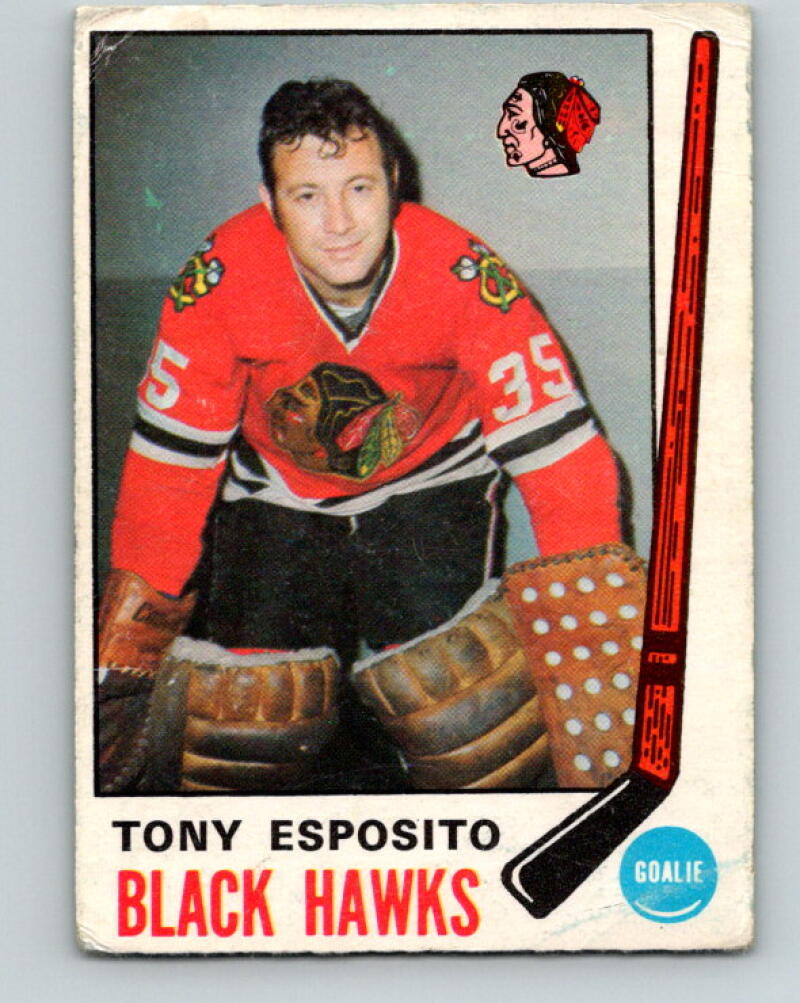 1969-70 O-Pee-Chee #138 Tony Esposito RC Rookie Chicago Blackhawks V2012